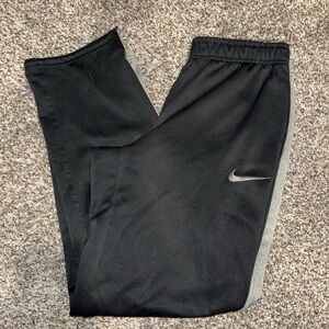 Nike Black and Gray Sweatpants